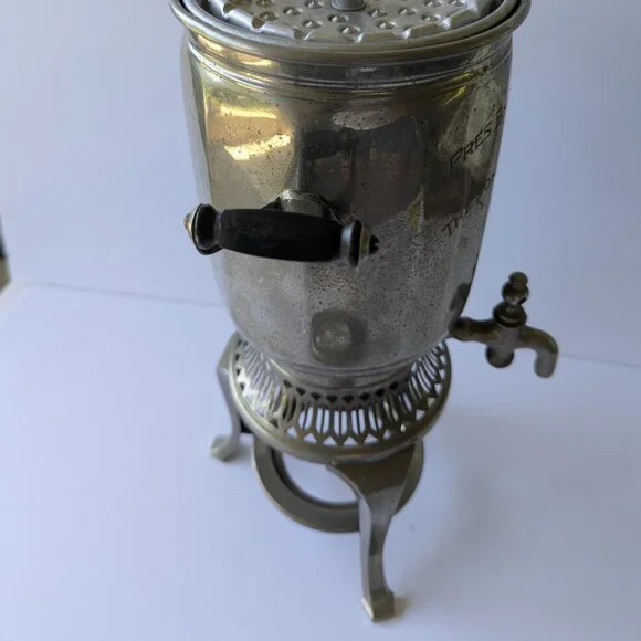 Antique Coffee Percolator Pres by Brd Div of The Somech Noflen Lad Assn 1921 - Picture 11 of 16